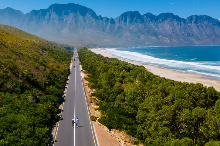 Garden Route drive in South Africa