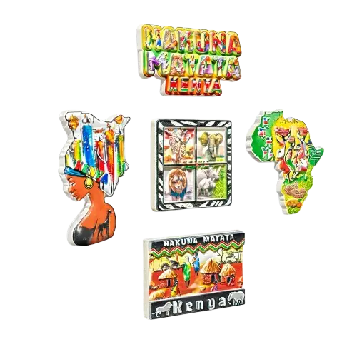 Safari Fridge Magnets (Set)